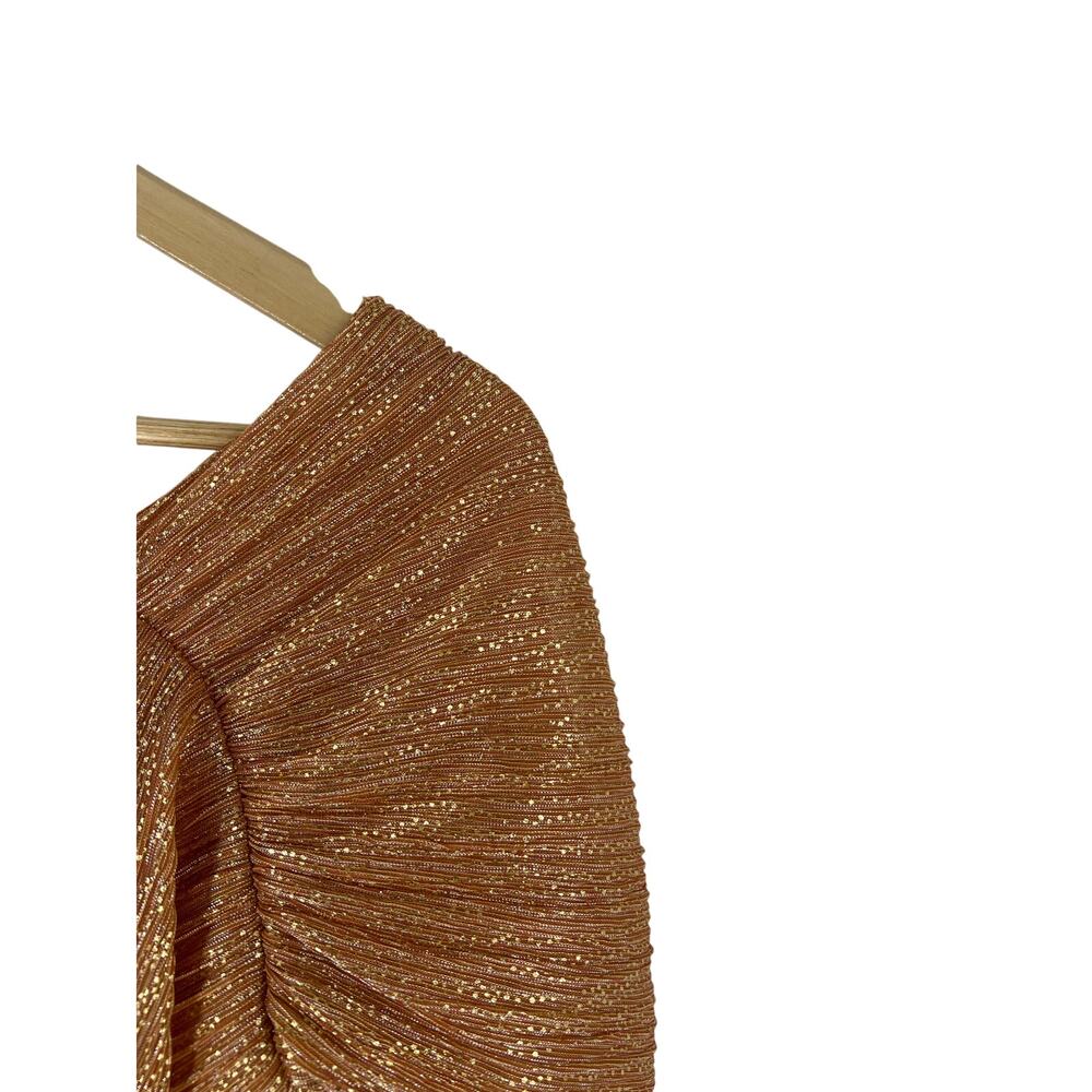 Women's Gold Anthropologie Top - Picture 8 of 14